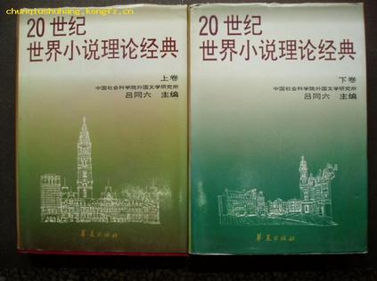 20世纪世界小说理论经典（上，下）