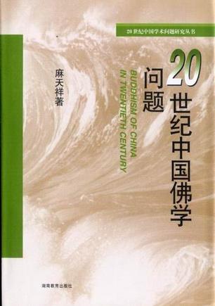 20世纪中国佛学问题