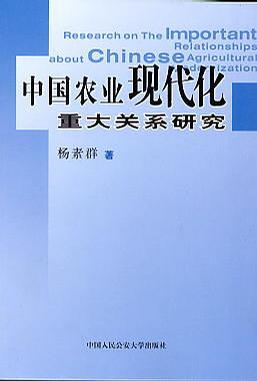 中国农业现代化重大关系研究
