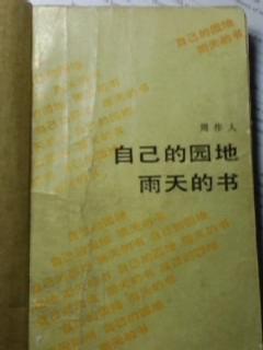自己的园地 雨天的书