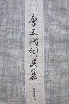 唐五代词选集