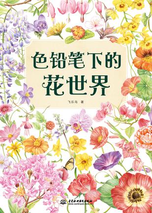 色铅笔下的花世界