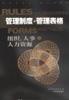管理制度・管理表格――组织，人事，人力资源（上、下）