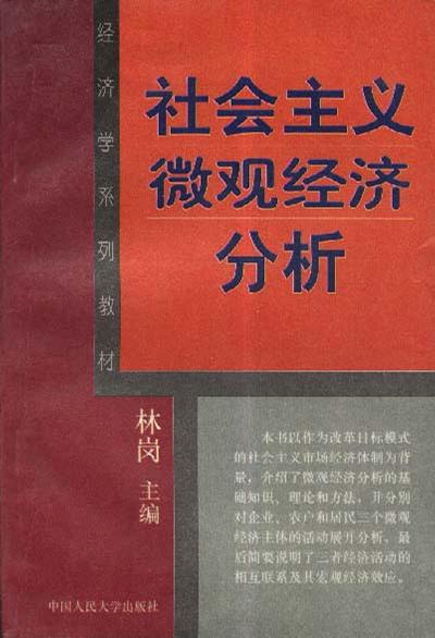 社会主义微观经济分析