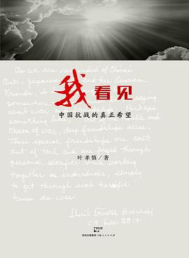 我看见：中国抗战的真正希望