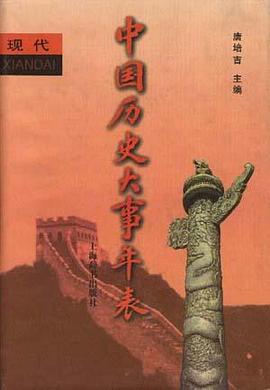 中国历史大事年表-现代