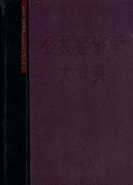 公共经济学大辞典