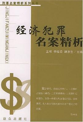 经济犯罪名案精析